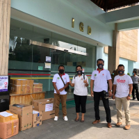 Aksi Kemanusiaan Pengda INI-IPPAT Gianyar Peduli Covid-19 didukung Pengwil Bali INI-IPPAT